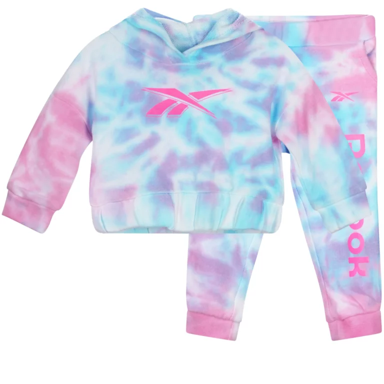 B4440RG Reebok komplet trenerka za bebe devojčice gornji deo front3