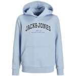 JACK & JONES JUNIOR Duks za dečake sa kapuljačom JJCALEB plavi