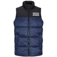 JACK & JONES JUNIOR Prsluk za dečake JJETOBY plavi