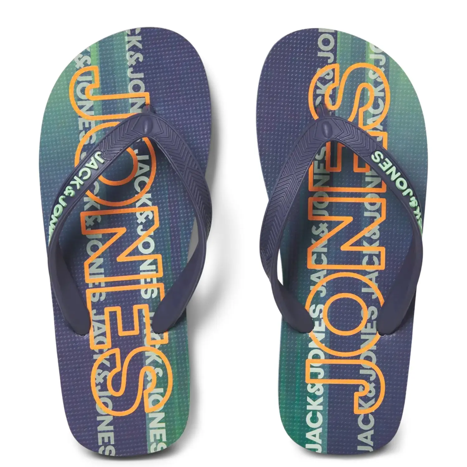 Jack & Jones Junior papuče za dečake teget