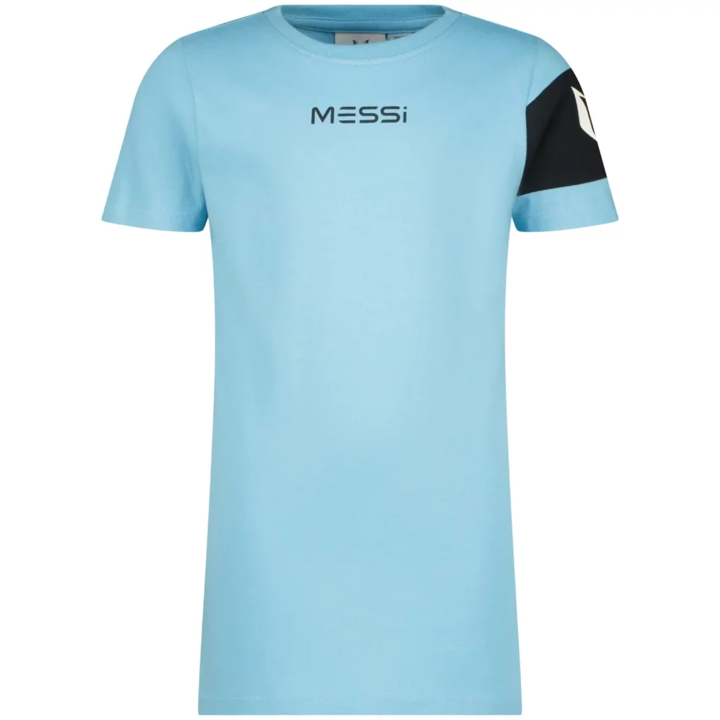 Majica kratak rukav za dečake MESSI NEROS plava