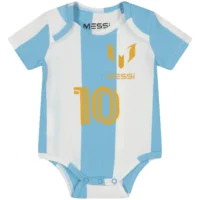 Messi logo bodi za bebe argentina C123BUN72901-1081 prednja strana