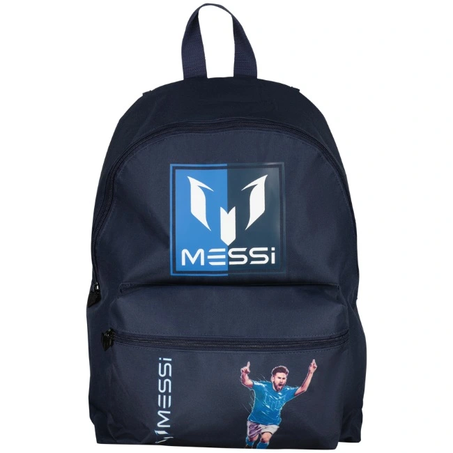 Messi ranac za dečake plavi silueta