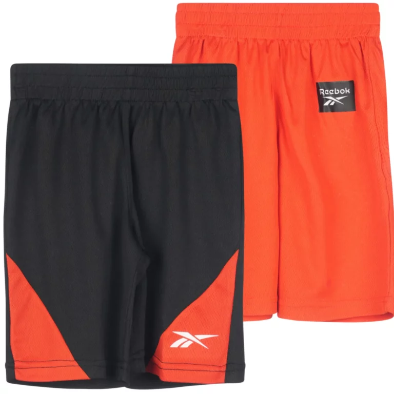 S9038RB4 REEBOK set šorceva za dečake crveni i crni