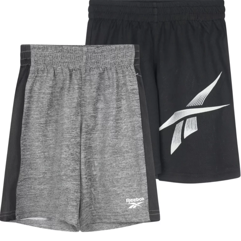 S9939RB REEBOK set šorceva za dečake crni front