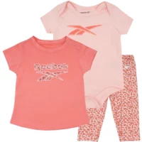 U4272RG REEBOK trodelni set za bebe devojčice