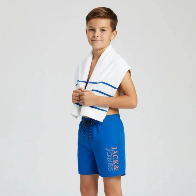 jack & jones junior šorc za kupanje plavi